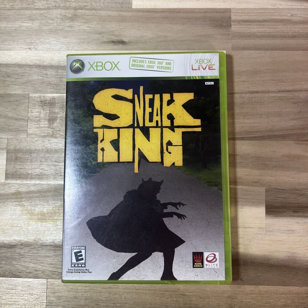 Sneak King Xbox 360 (Brand New Factory Sealed US Version) Xbox 360,Xbox,Xbox 360